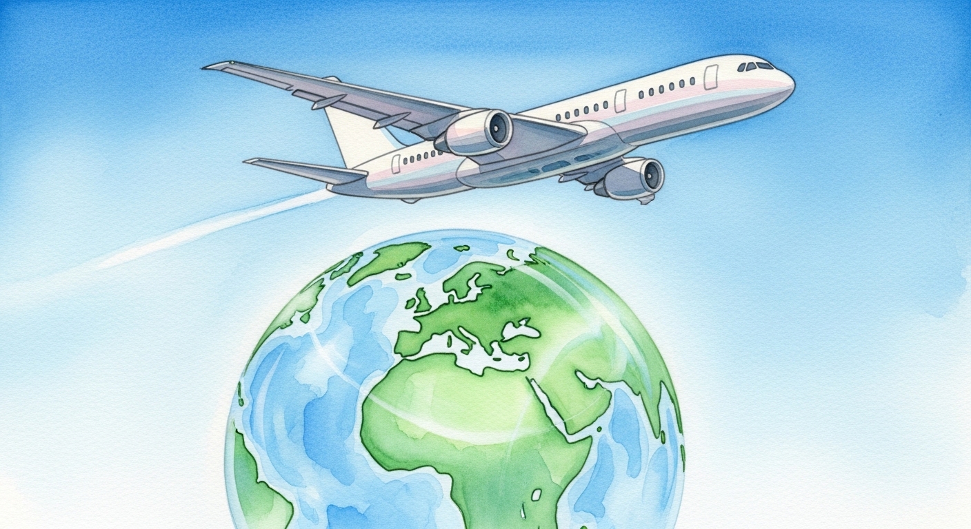 【ANAの脱炭素】2050年カーボンニュートラルは実現する？SAF・リブレット(AeroSHARK)・AIで変わる空の移動