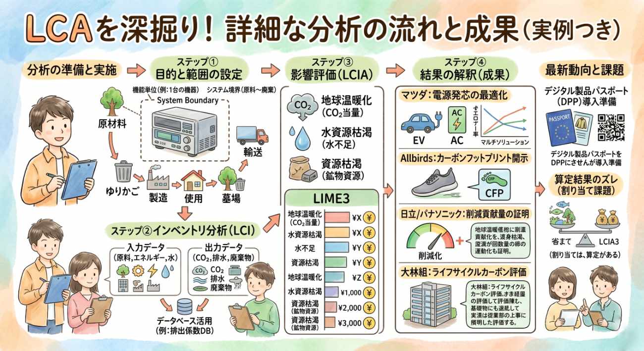 LCA(ライフサイクルアセスメント)とは?基礎・導入事例・EU規制までわかりやすく解説