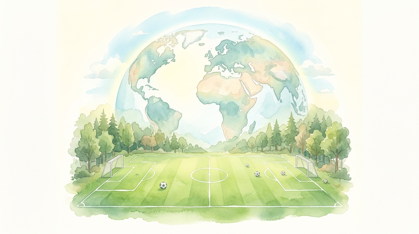 ワールドカップのサステナビリティ：熱狂の裏側にある環境・社会問題と未来への挑戦