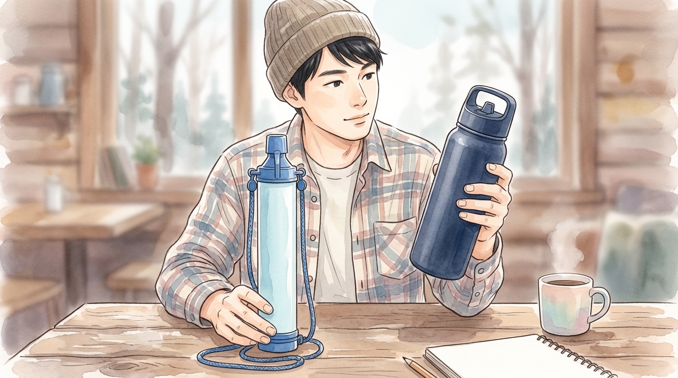 究極のサバイバルギア「LifeStraw」を徹底解剖！防災・アウトドアで失敗しない選び方と限界点
