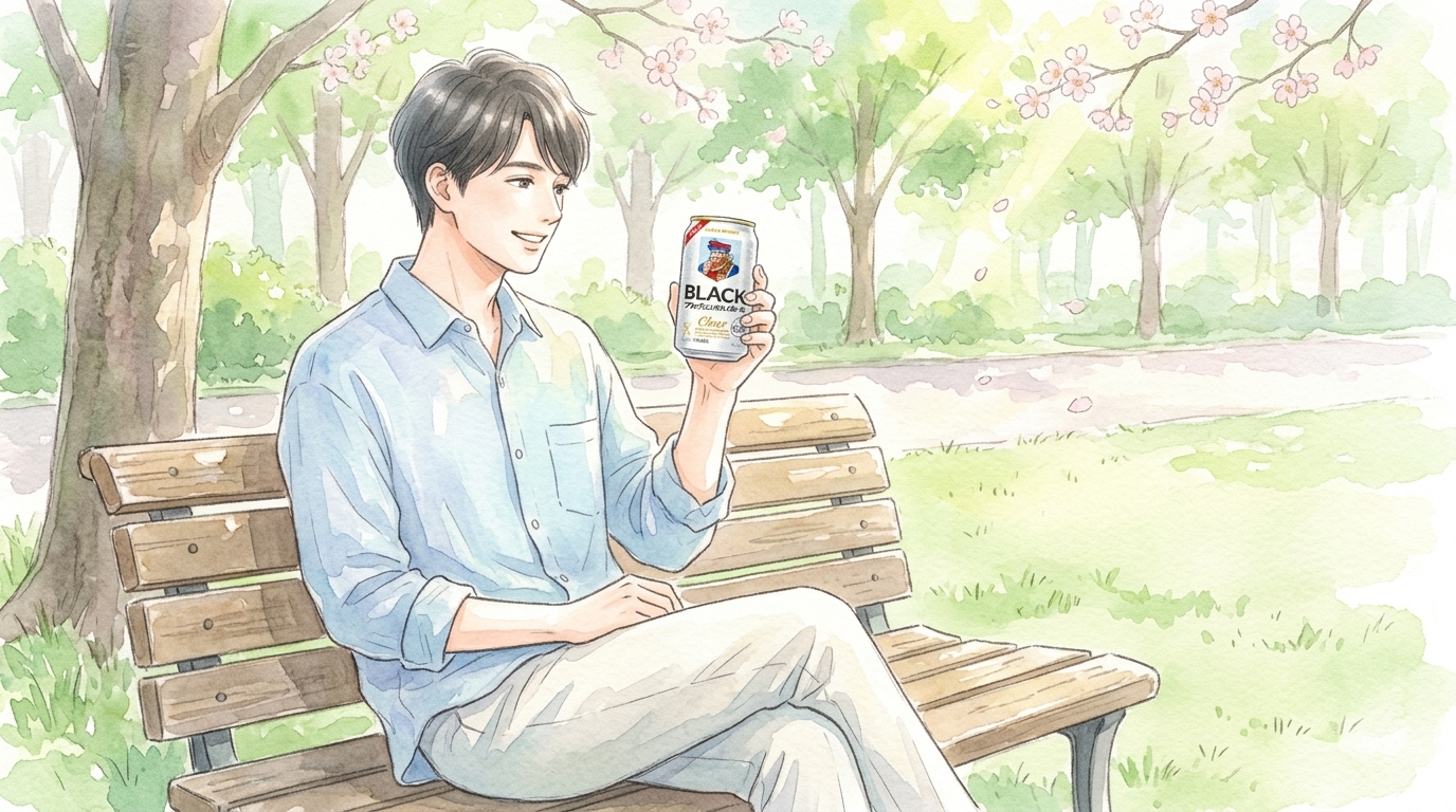 ブラックニッカでおいしいハイボールを！ヒゲのおじさんの秘密