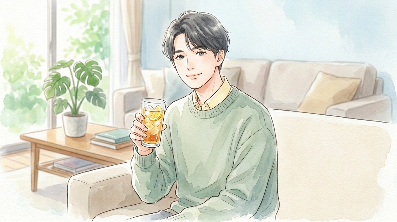 ブラックニッカでおいしいハイボールを！ヒゲのおじさんの秘密