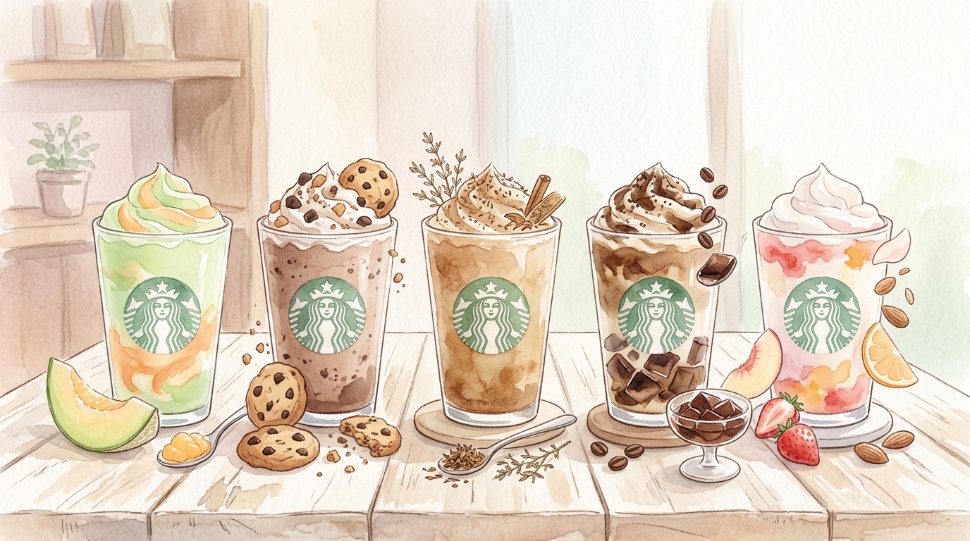スタバ30周年の復活フラペチーノ全5種まとめ|発売日・値段・買い方を解説