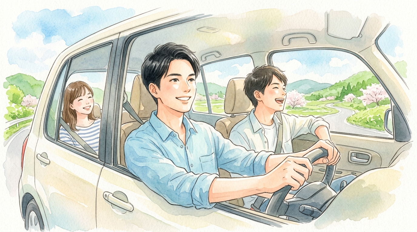 2026年GWは近場ドライブ旅行がお得！家族で楽しむ渋滞回避＆穴場スポット