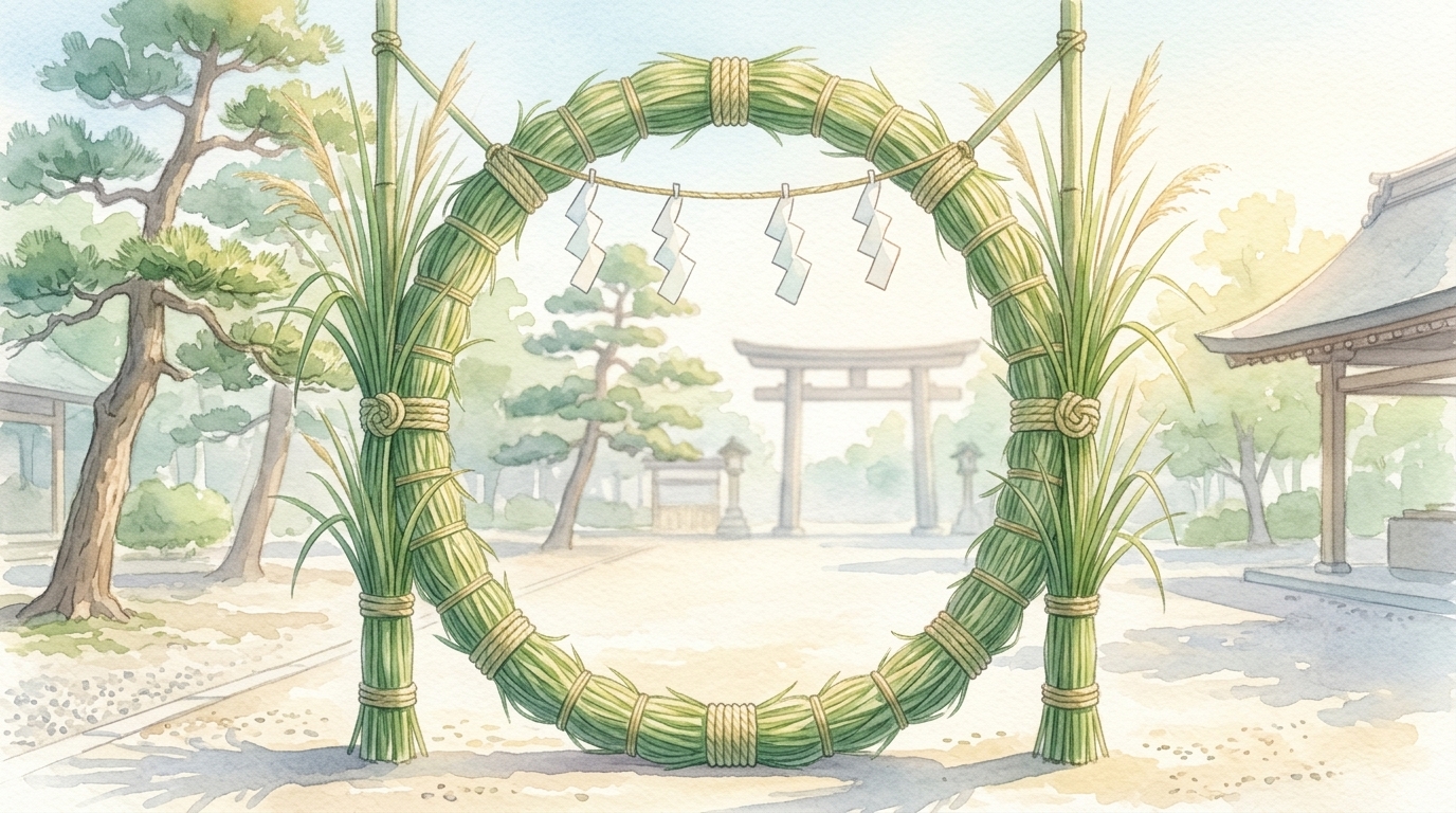 夏至の過ごし方2026|夫婦岩の朝日、寒川神社の茅の輪、水無月を楽しむ文化さんぽ