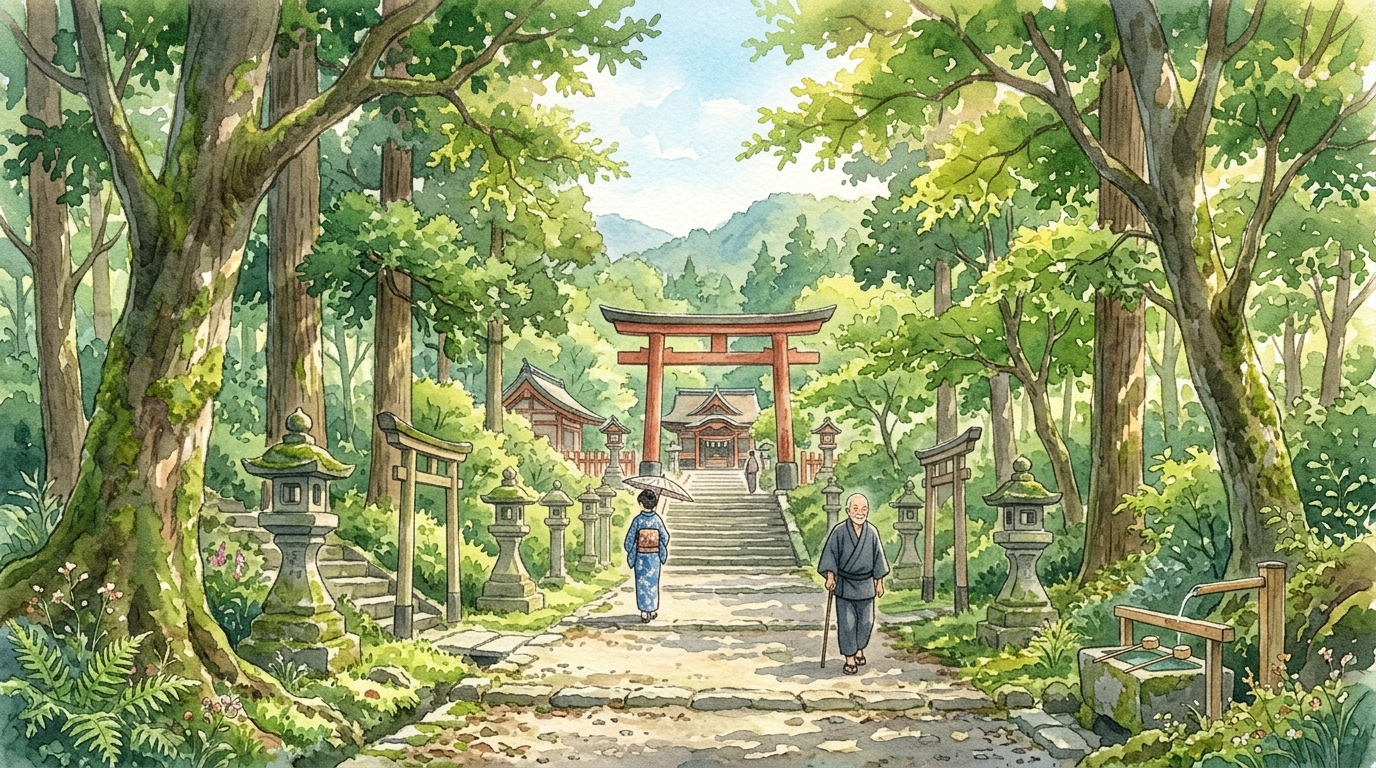 夏至の過ごし方2026|夫婦岩の朝日、寒川神社の茅の輪、水無月を楽しむ文化さんぽ