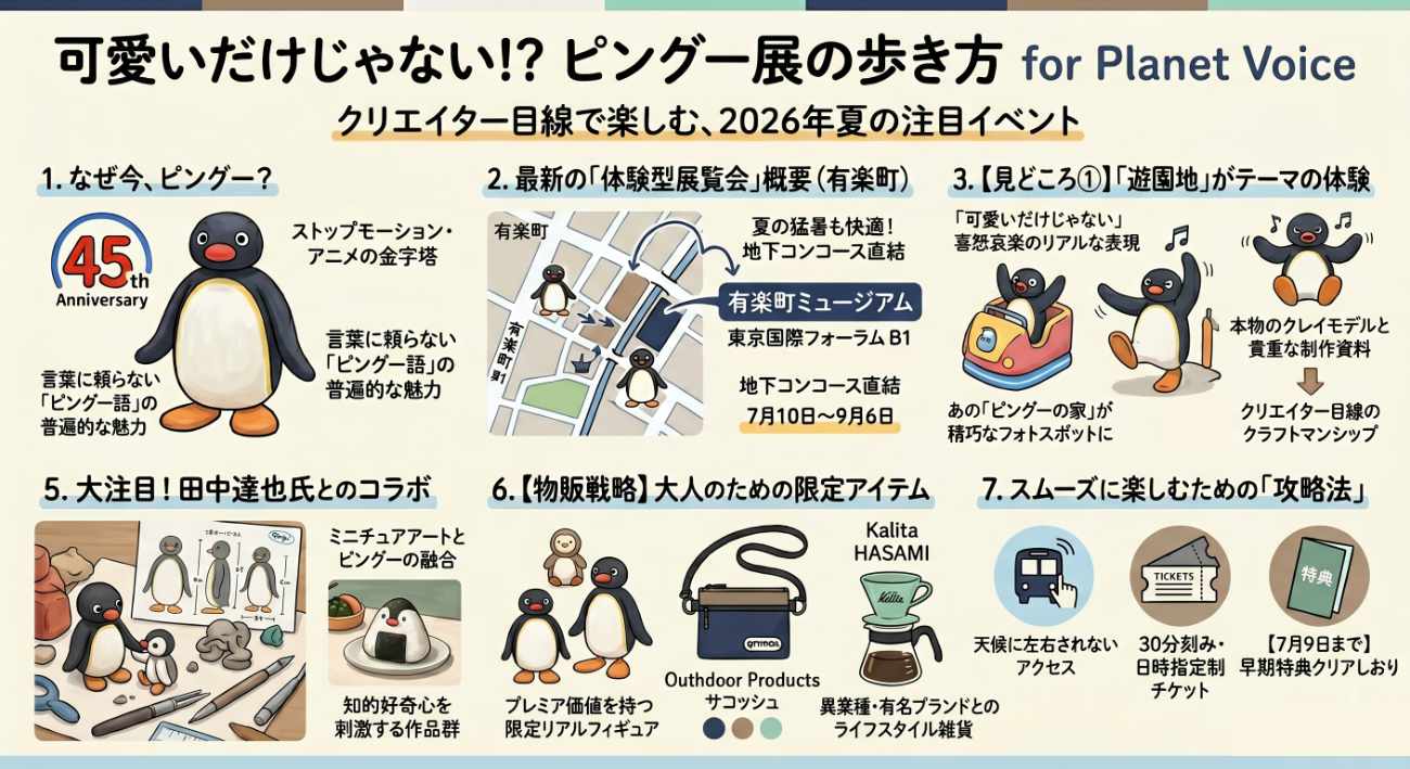 ピングー展はいつから?有楽町の会場・チケット・見どころ・混雑回避を徹底ガイド